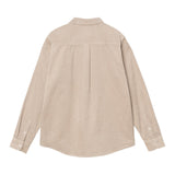 CHEMISE HOMME MADISON CORD BEIGE BEIGE