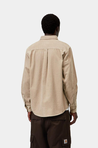 CHEMISE HOMME MADISON CORD BEIGE BEIGE