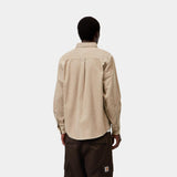 CHEMISE HOMME MADISON CORD BEIGE BEIGE
