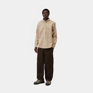 CHEMISE HOMME MADISON CORD BEIGE BEIGE