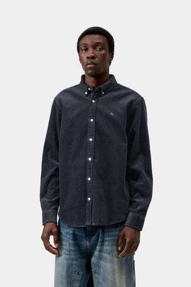 CHEMISE HOMME MADISON CORD MARINE MARINE