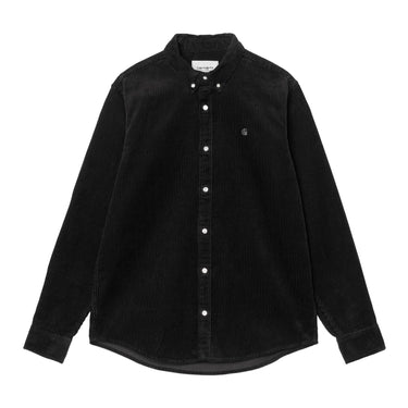 CHEMISE HOMME MADISON CORD NOIR NOIR