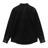 CHEMISE HOMME MADISON CORD NOIR NOIR