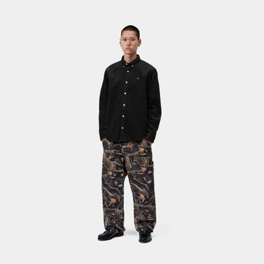 CHEMISE HOMME MADISON CORD NOIR NOIR