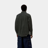 CHEMISE HOMME MADISON CORD VERT FONCE VERT FONCE