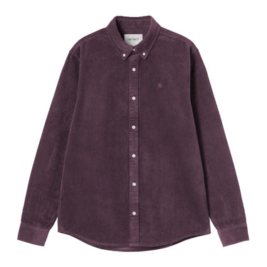 CHEMISE HOMME MADISON CORD VIOLET VIOLET
