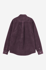 CHEMISE HOMME MADISON CORD VIOLET VIOLET