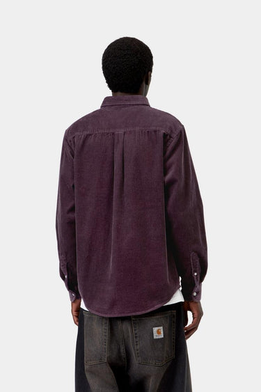 CHEMISE HOMME MADISON CORD VIOLET VIOLET
