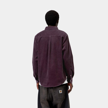 CHEMISE HOMME MADISON CORD VIOLET VIOLET