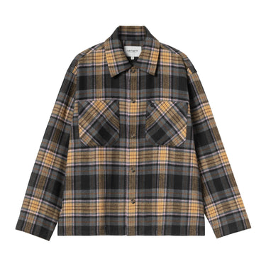 CHEMISE HOMME PARSON WOOL MARRON MARRON