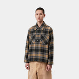 CHEMISE HOMME PARSON WOOL MARRON MARRON