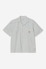 CHEMISE HOMME S/S LEAVEL CREME CREME
