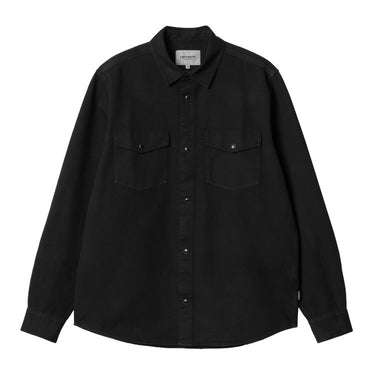CHEMISE HOMME SANTA FE POCHES NOIR NOIR