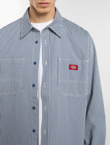 CHEMISE HOMME HICKORY BLEU BLEU