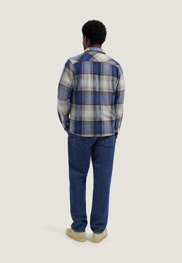 CHEMISE HOMME GUS CHECK MARINE MARINE