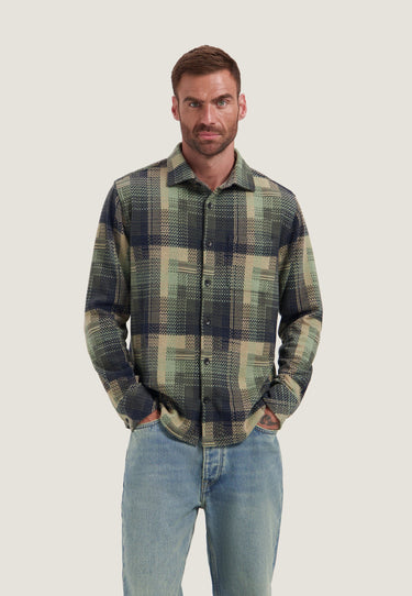 CHEMISE HOMME GUS CHECK SAND SAND