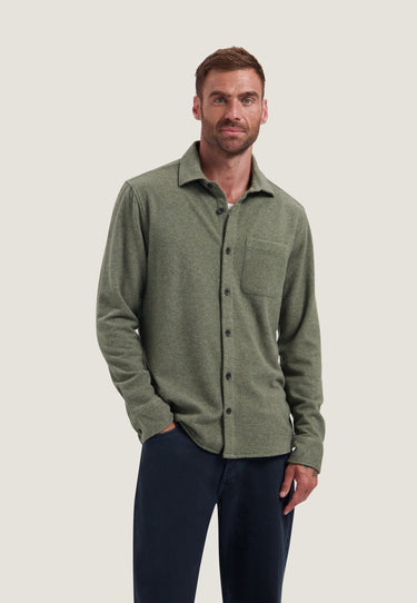 CHEMISE HOMME GUS MELANGE DARK ARMY DARK ARMY
