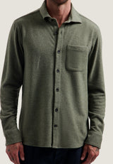 CHEMISE HOMME GUS MELANGE DARK ARMY DARK ARMY
