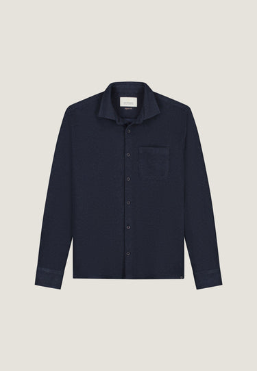 CHEMISE HOMME GUS MELANGE MARINE MARINE