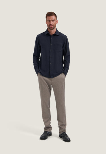 CHEMISE HOMME GUS MELANGE MARINE MARINE