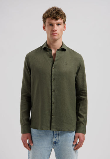 CHEMISE HOMME JAGGER LIN 524 DARK ARMY 524 Dark Army