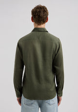 CHEMISE HOMME JAGGER LIN 524 DARK ARMY 524 Dark Army