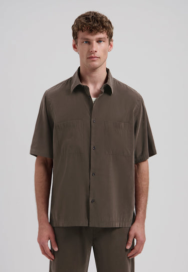 CHEMISE HOMME SAMUEL SUMMER 799 DK. BROWN 799 Dk. Brown