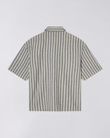 CHEMISE HOMME MC SAGA NOIR / BLANC NOIR / BLANC