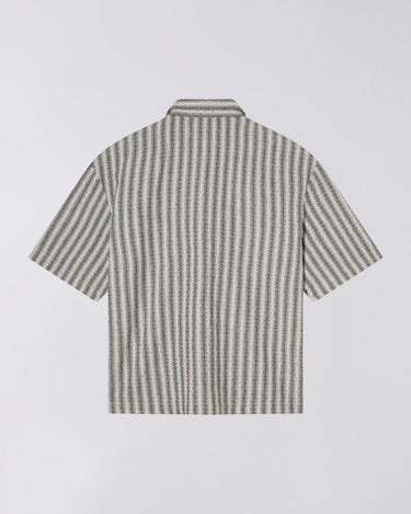 CHEMISE HOMME MC SAGA NOIR / BLANC NOIR / BLANC