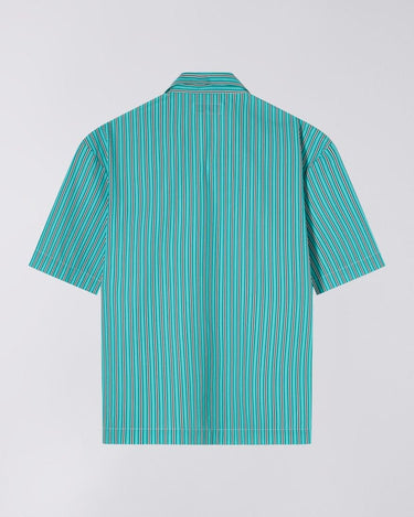 CHEMISE HOMME MC SAGA VERT VERT