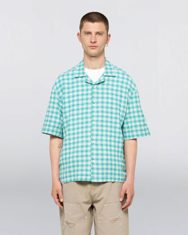 CHEMISE HOMME SAGA TEAL WASHED TEAL WASHED