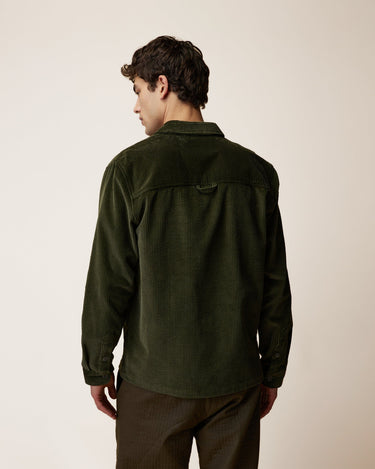 CHEMISE HOMME CLEMONT WOVEN VERT KAKI VERT KAKI
