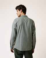 CHEMISE HOMME IRATY WOVEN VERT VERT