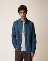 CHEMISE HOMME IVOY WOVEN BLEU BLEU