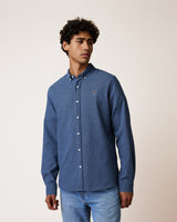 CHEMISE HOMME IVOY WOVEN DENIM CHINE DENIM CHINE
