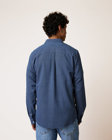 CHEMISE HOMME IVOY WOVEN DENIM CHINE DENIM CHINE