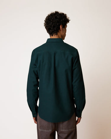 CHEMISE HOMME IVOY WOVEN VERT VERT