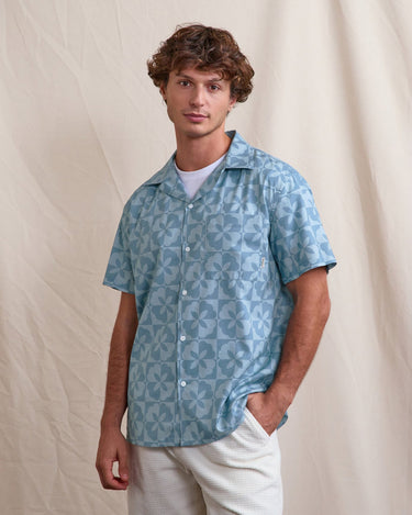 CHEMISE HOMME PAIOLIVE BLEU BLEU