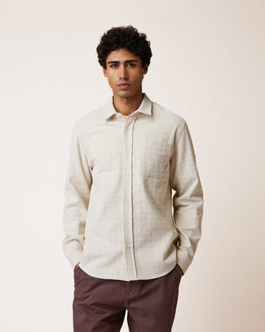CHEMISE HOMME SIGNY WOVEN GRIS GRIS