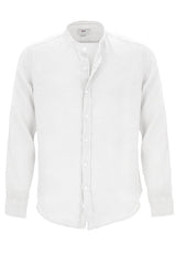 CHEMISE HOMME MAO BLANC BLANC