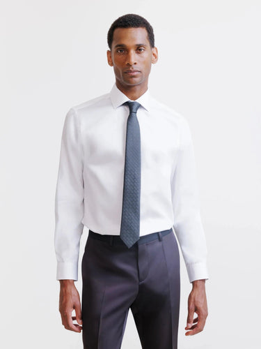 CHEMISE HOMME SATINRCAC BLANC BLANC