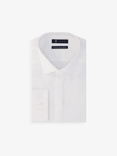 CHEMISE HOMME SATINRCAC BLANC BLANC