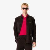 CHEMISE HOMME VELOUR MARRON MARRON