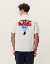 CHEMISE HOMME BOUQUET ECRU ECRU