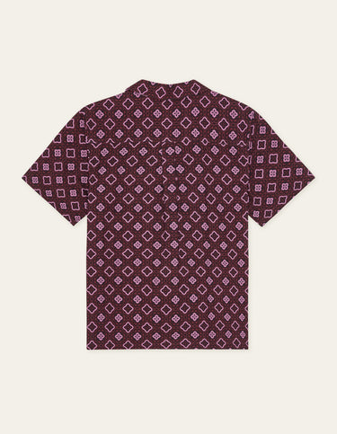 CHEMISE HOMME LUKAS BORDEAUX BORDEAUX