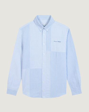 CHEMISE HOMME BONNE GRAINE MAISON LABICHE OXFORD PATCHWORK OXFORD PATCHWORK