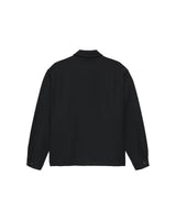 CHEMISE HOMME ZIP UP NOIR NOIR