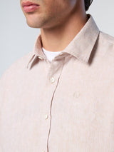 CHEMISE HOMME BEIGE BEIGE