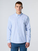 CHEMISE HOMME NS REGULAR BLEU BLEU
