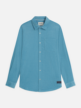 CHEMISE HOMME CORDUROY REGULAR MARINE MARINE